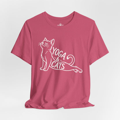 Yoga & Cats Tee