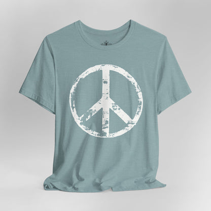 Retro Peace Symbol Men Tee