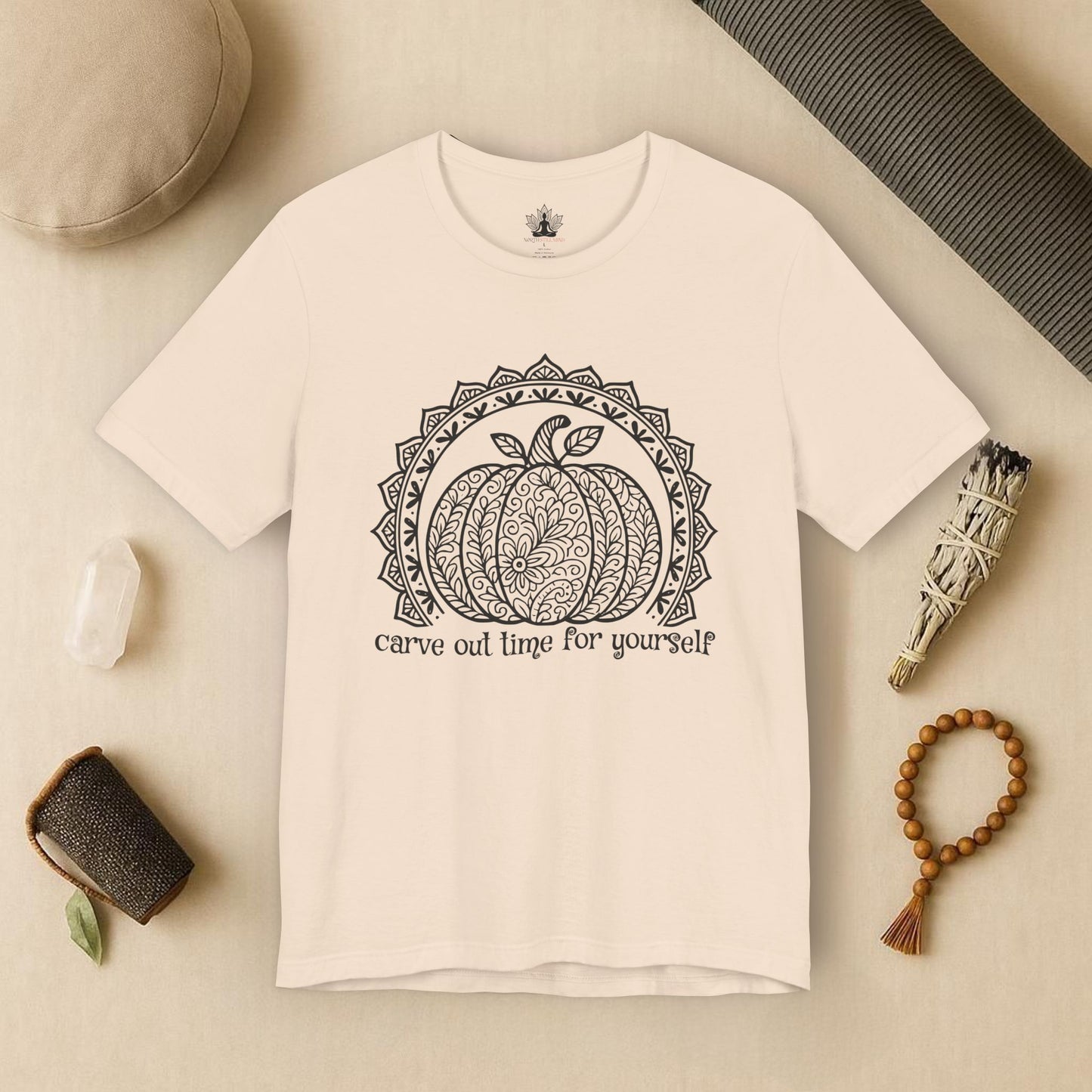 Pumpkin Mandala - Carve Out Time Tee