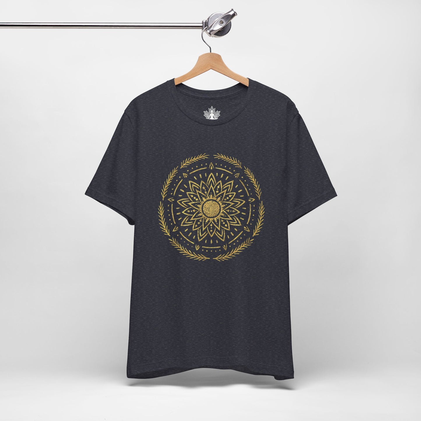Golden Mandala – Sacred Balance Men Tee
