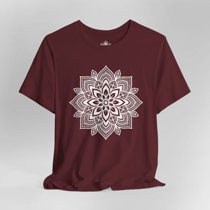 Spiritual Boho Mandala - Yoga Sacred Geometry Tee