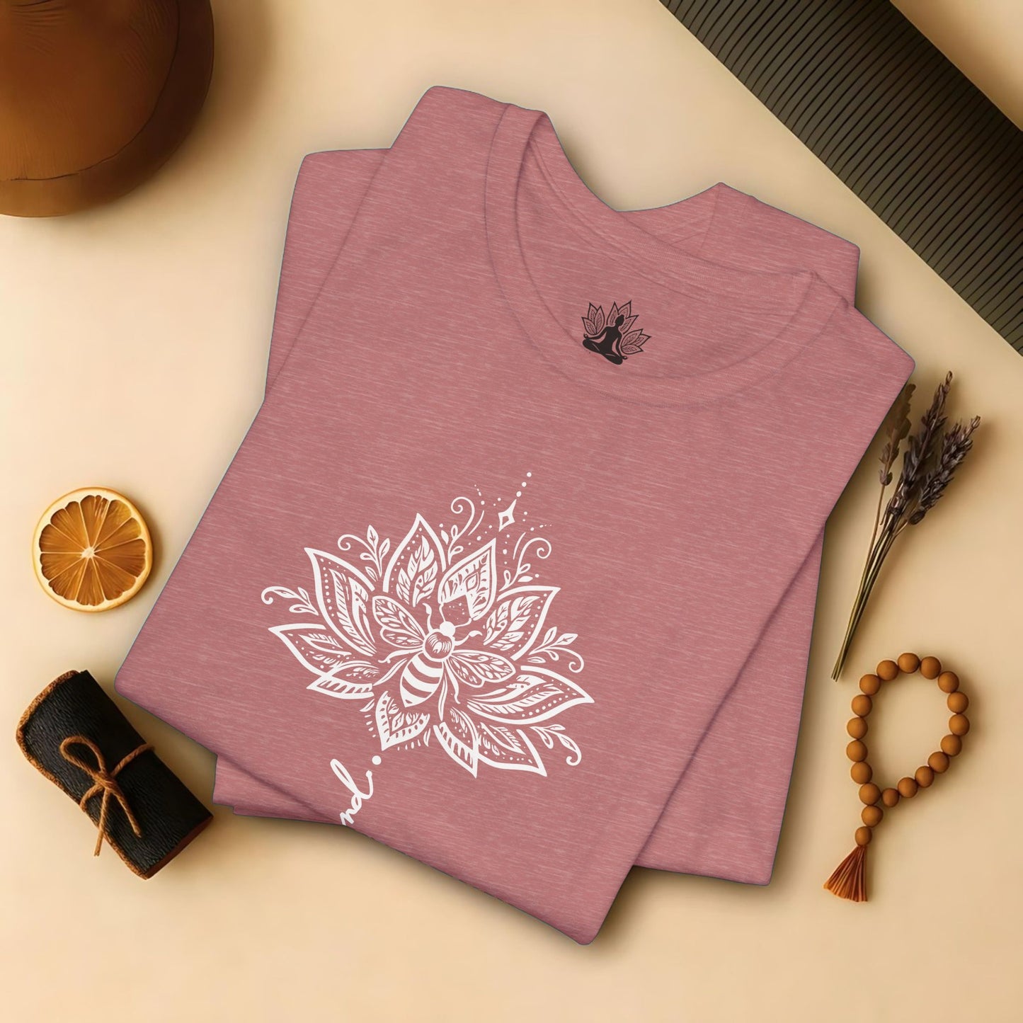 Bee Kind – Lotus Mindfulness Tee