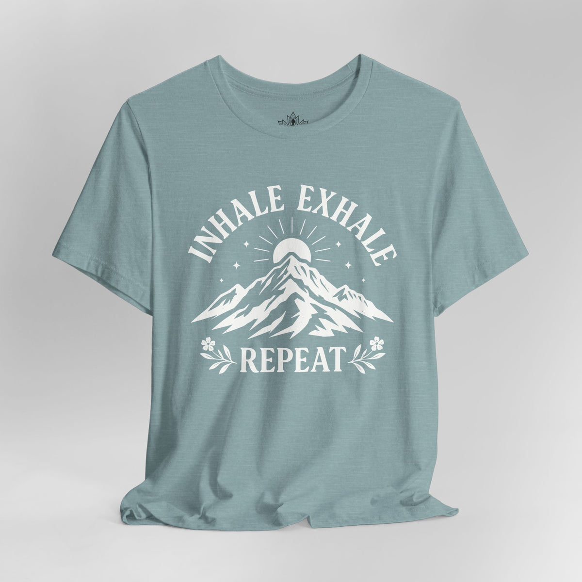 Inhale Exhale Repeat - Mountain Peace Men Tee