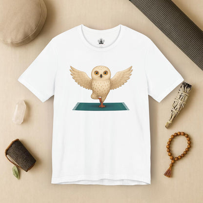 Snowy Owl - Tree Pose Tee