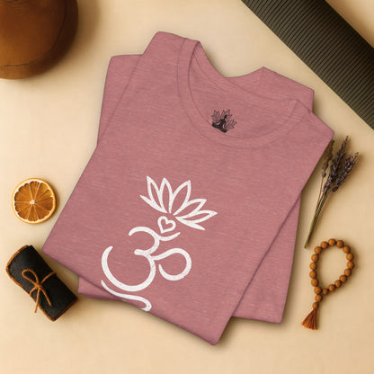 Sacred Harmony – Vintage Om Lotus Tee