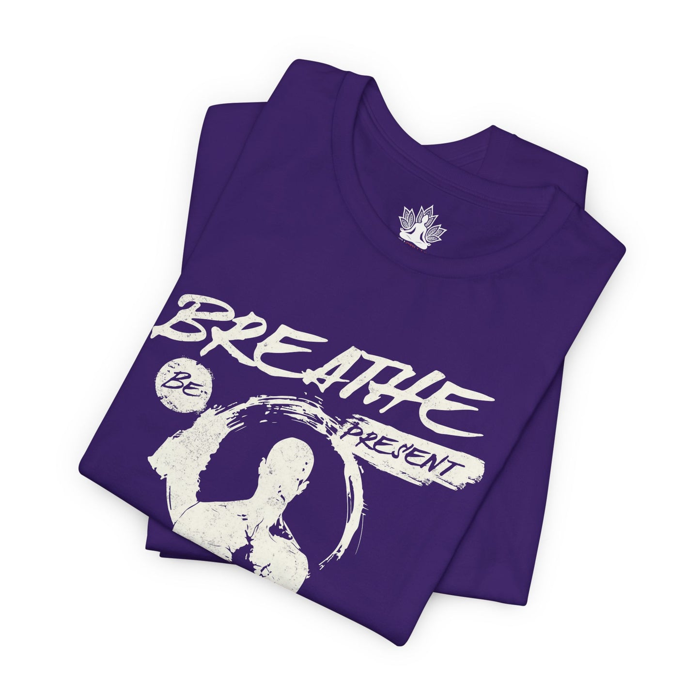 Breathe Be Present – Mindfulness Men Tee