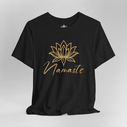 Namaste Lotus Tee – Yoga Minimalist