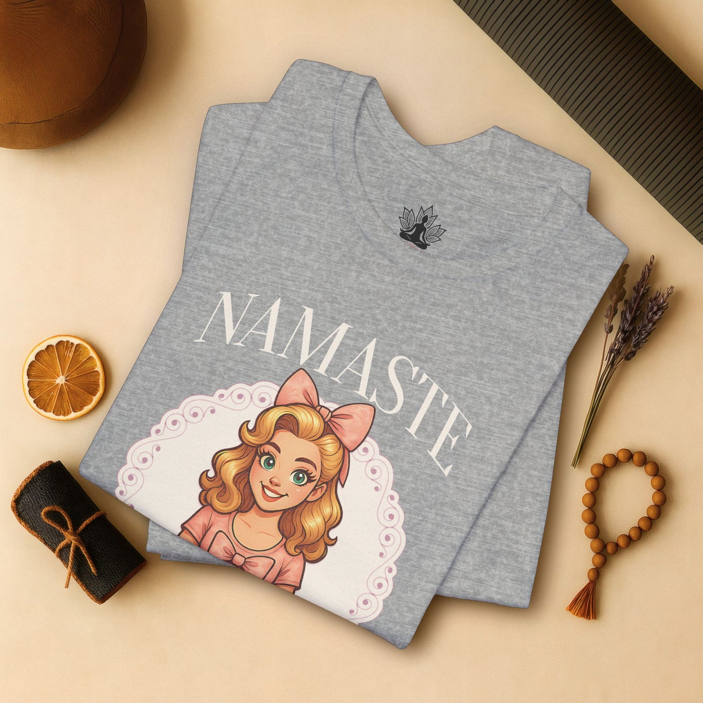 Namaste Coquette – Cute Yoga Tee