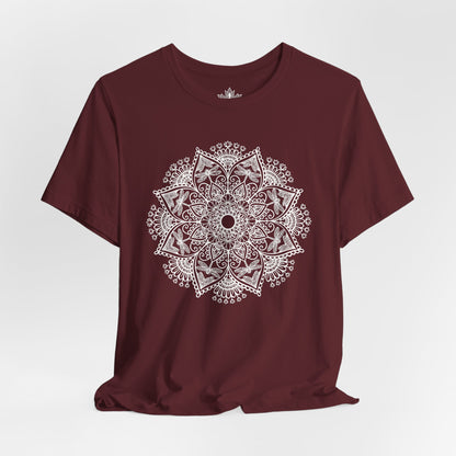 Dragonflies & Flowers Mandala