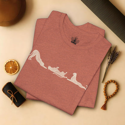 Cheetah Savanna Flow Tee