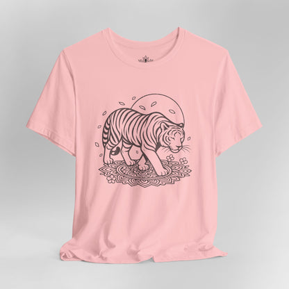 Peaceful Tiger – Mandala Flow Tee