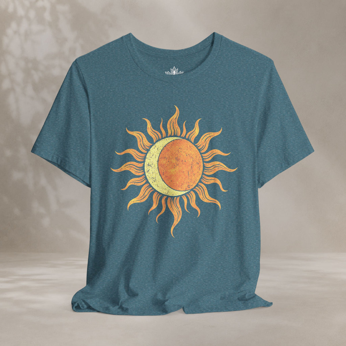 Celestial Balance Sun & Moon Boho Tee