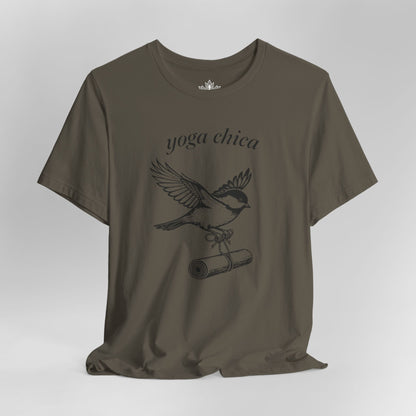 Yoga Chica Chickadee Tee