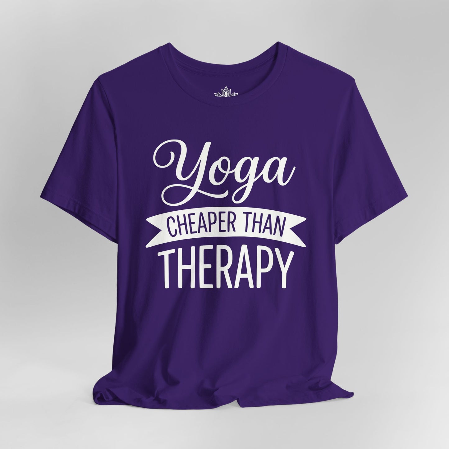 Yoga Cheaper Than Therapy Tee