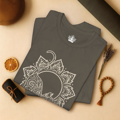 Cat & Mandala - Spiritual Boho Tee