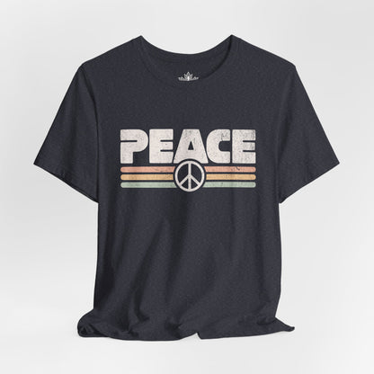 Peace Retro Men Tee