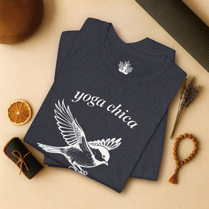 Yoga Chica Chickadee Tee