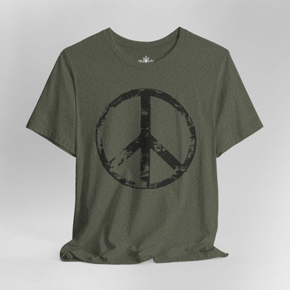 Retro Peace Symbol Men Tee
