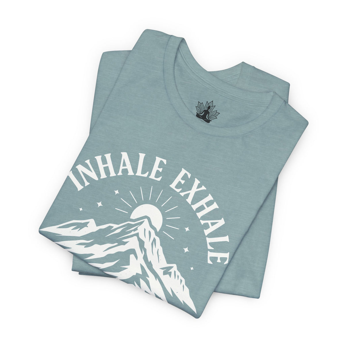 Inhale Exhale Repeat - Mountain Peace Men Tee