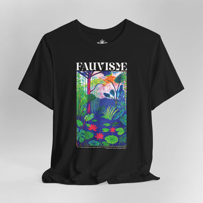 Peace in the Chaos – Fauvisme Lotus Tee