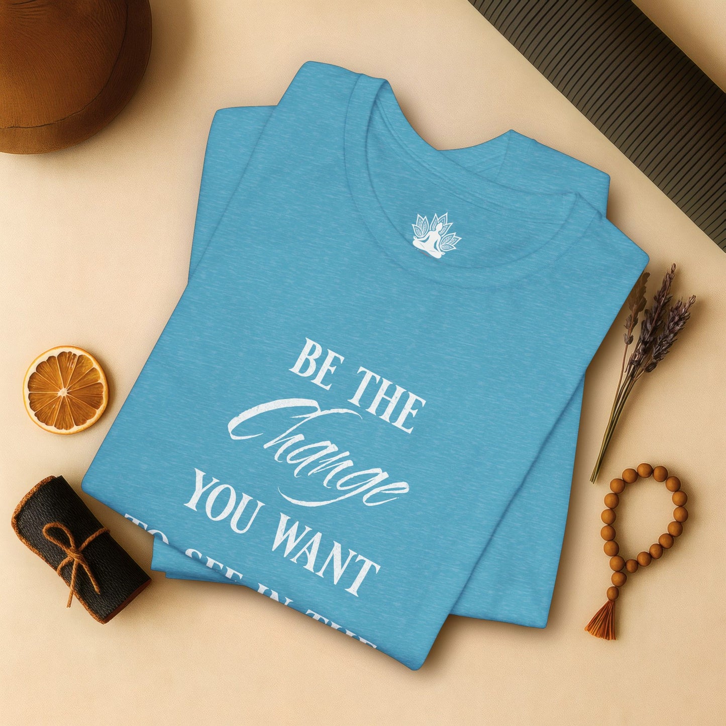 Be the Change – Mindful Living Tee