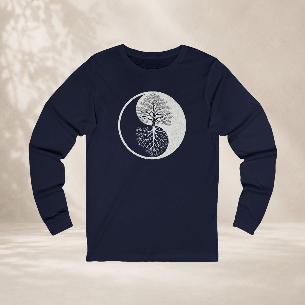 Yin Yang Tree Of Life Long Sleeve Tee