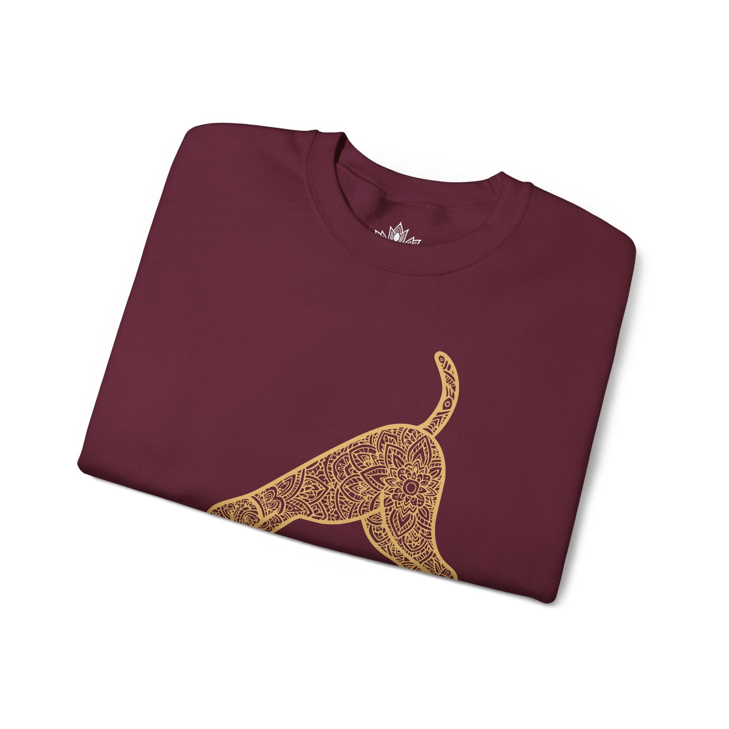 Sweat-shirt Downward Human - Mandala Dog
