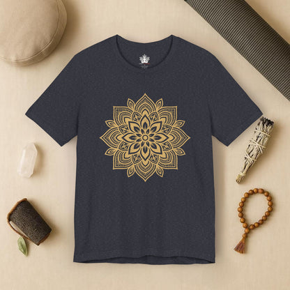 Spiritual Boho Mandala - Yoga Sacred Geometry Tee