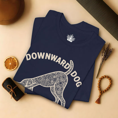 Downward Dog So I Don't Go Feral Tee