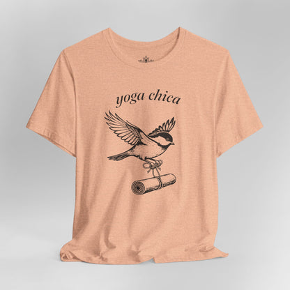 Yoga Chica Chickadee Tee