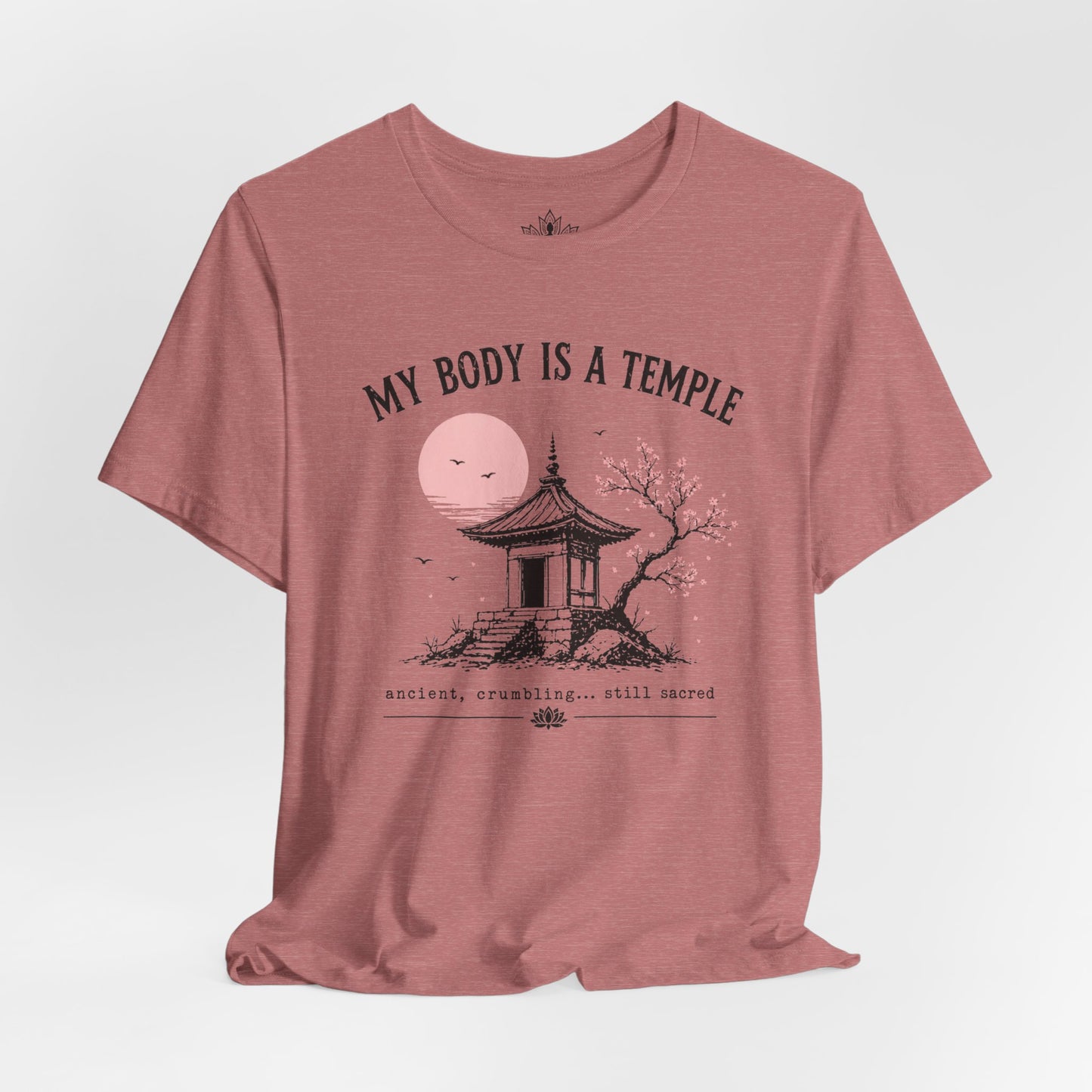 My Body Is A Temple: Ancient, Crambling, Still Sacred Tee
