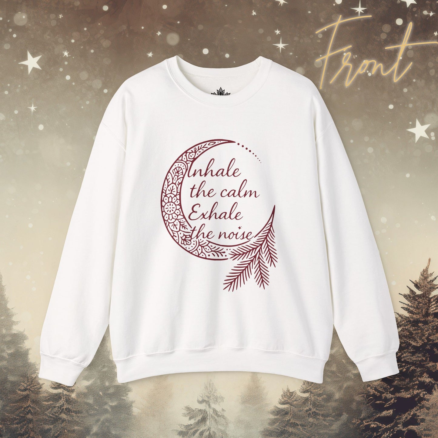 Inhale Calm Exhale Noise - Cozy Sweatshirt