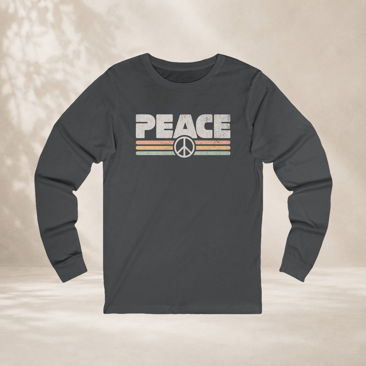 Peace Retro Long Sleeve Tee