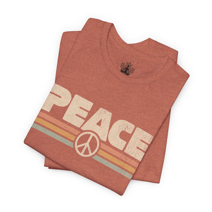 Peace Retro Men Tee