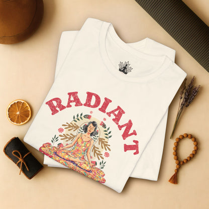 Radiant Yogini – Vibrant Meditation Tee