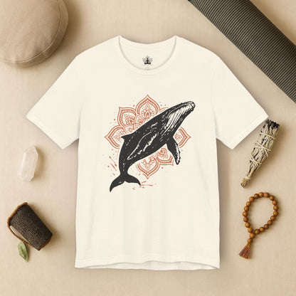 An Ocean Spirit – Humpback Whale Mandala Tee