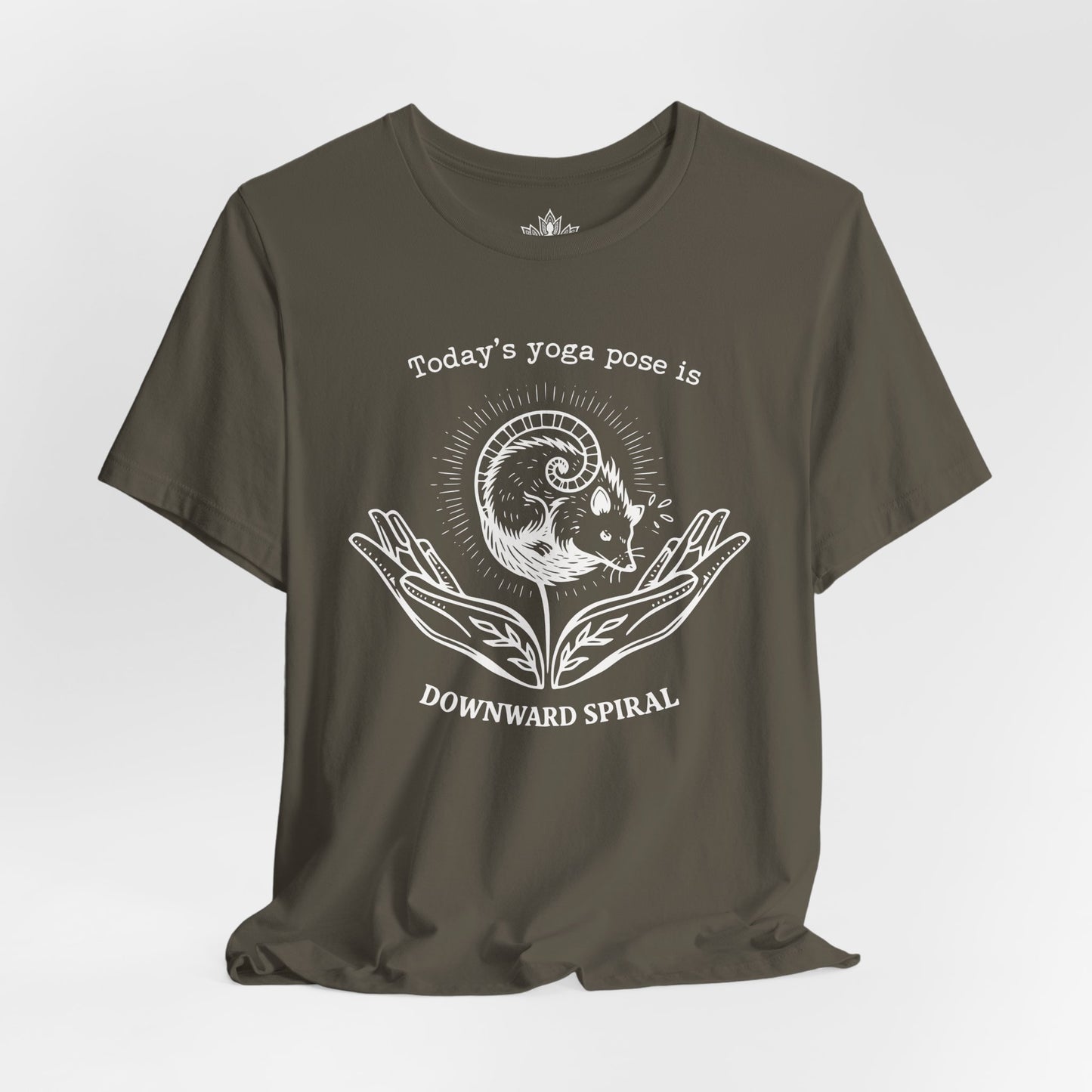 Downward Spiral Opossum Tee