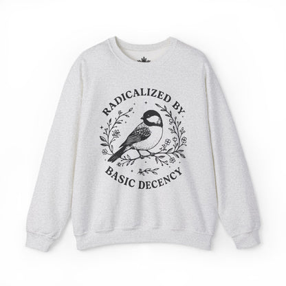 Radicalized By Basic Decency Sweatshirt