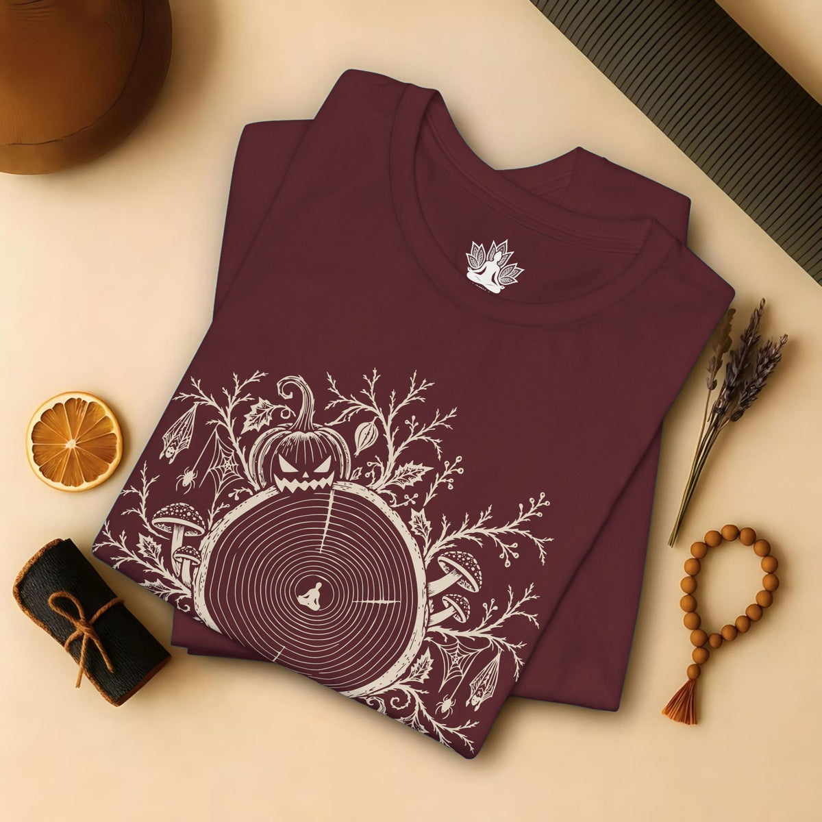 The Quiet Center: Haunted Woods Halloween Edition Tee