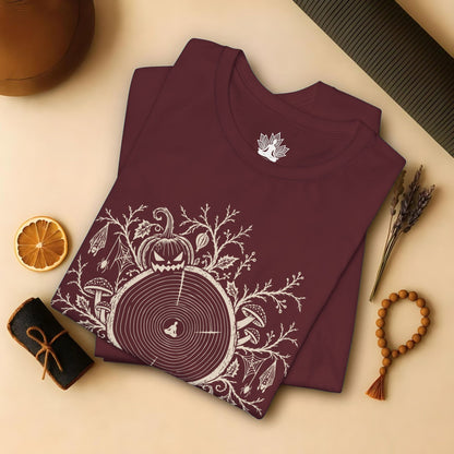 The Quiet Center: Haunted Woods Halloween Edition Tee