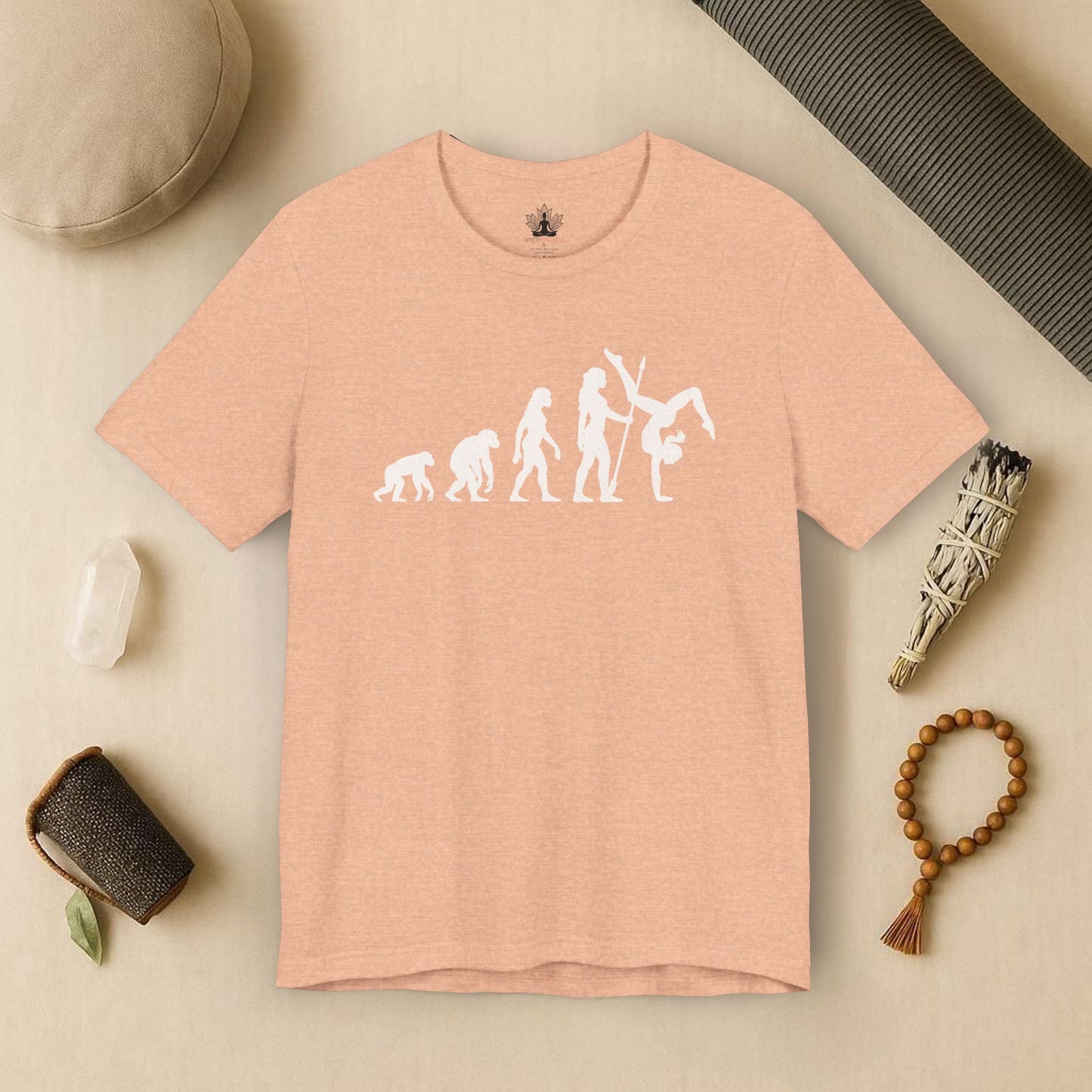 Yoga Evolution – From Primate to Asana Tee