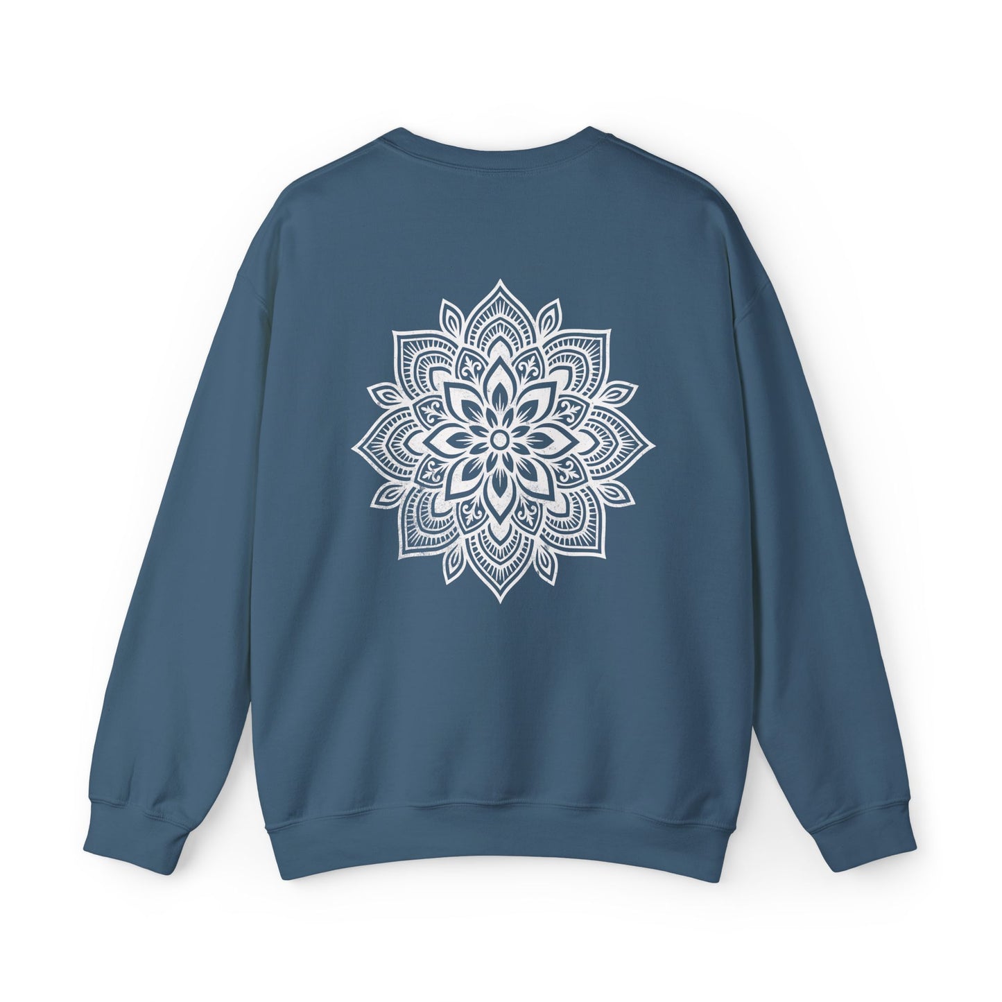 Breathe Sweatshirt - Mandala Back Print