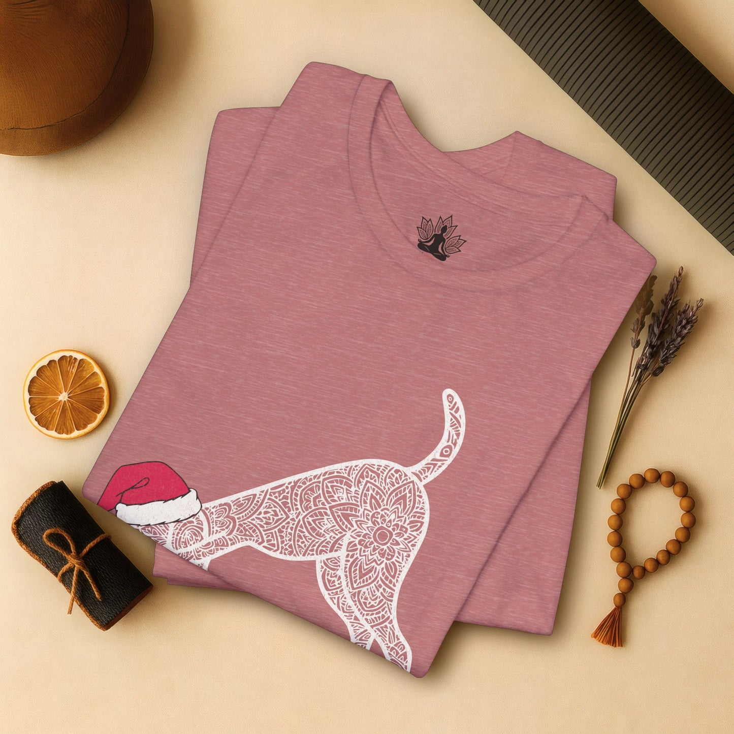 Downward Human – Funny Holiday Edition Tee