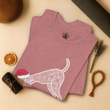 Downward Human – Funny Holiday Edition Tee