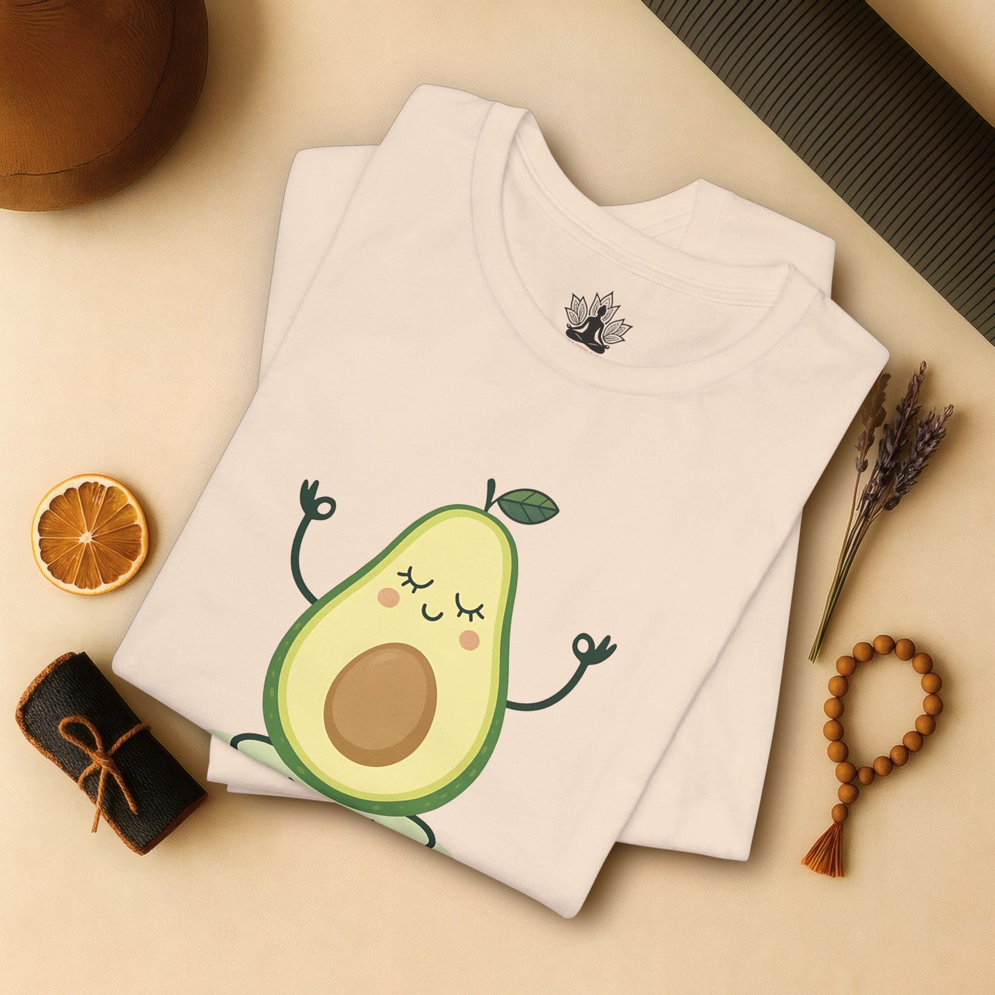 Avocado Om – Cute Yoga Pun Tee