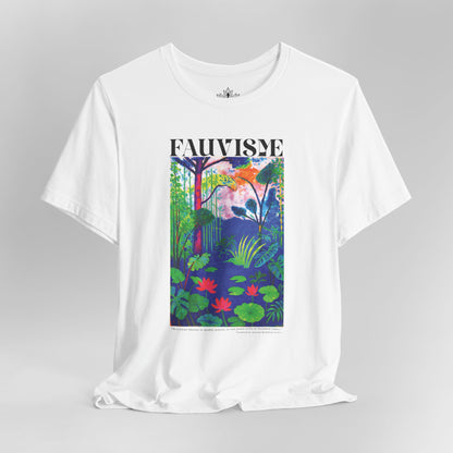 Peace in the Chaos – Fauvisme Lotus Tee