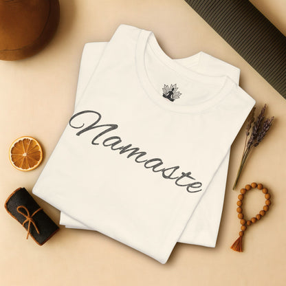 Namaste Luxe – Classic Yoga Minimalist Tee
