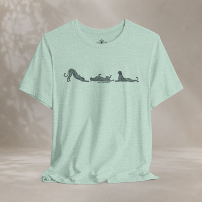 Cheetah Savanna Flow Tee