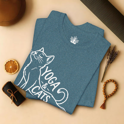 Yoga & Cats Tee