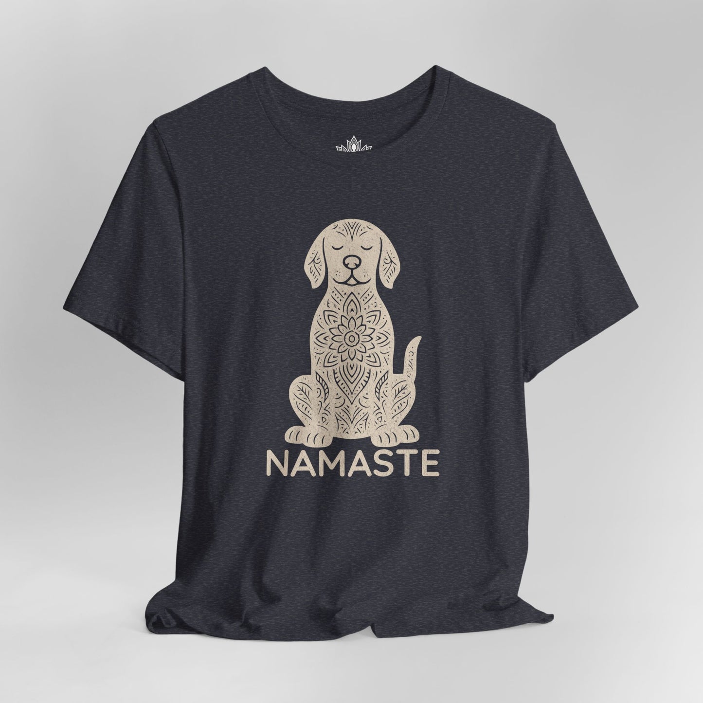 Calm Dog - Mandala Namaste Tee